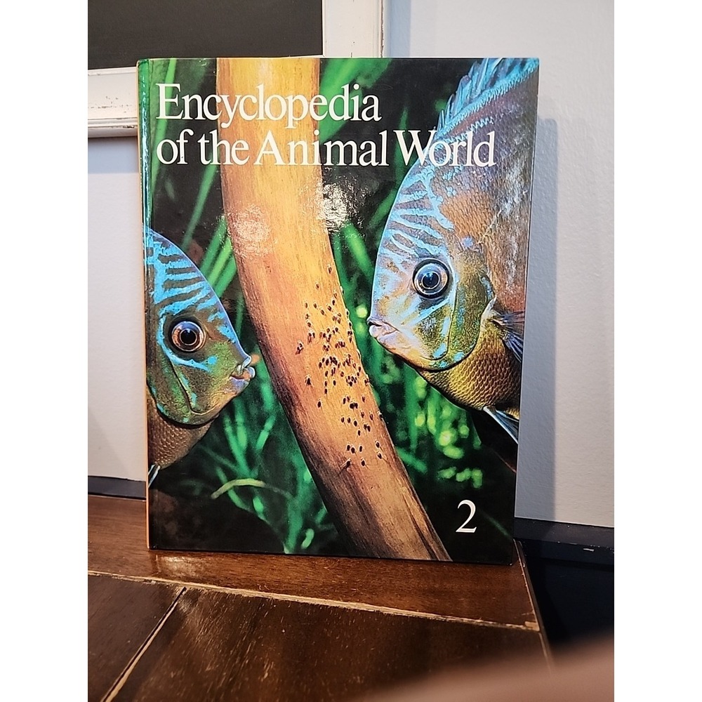 Encyclopedia of the Animal World Vol 2 Vintage 1972 Biological Art Aquarium Fish